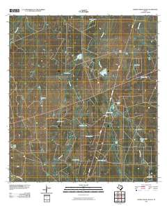 Piedra Parada Ranch 2010 topographic map thumbnail