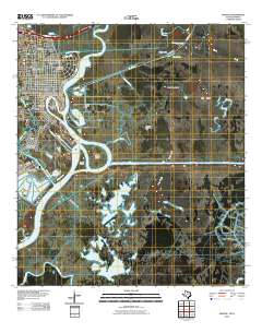 Orange 2010 topographic map thumbnail