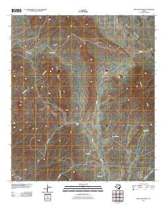 Ninetysix Ranch 2010 topographic map thumbnail