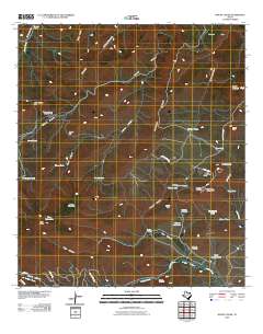 Mount Locke 2010 topographic map thumbnail