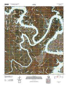 Pace Bend 2010 topographic map thumbnail