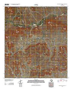 Pine Mountain West 2010 topographic map thumbnail