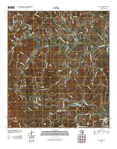 Fall Creek 2010 topographic map thumbnail