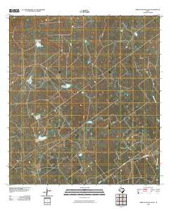 Arroyo Salado East 2010 topographic map thumbnail