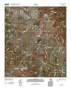 Bastrop 2010 topographic map thumbnail