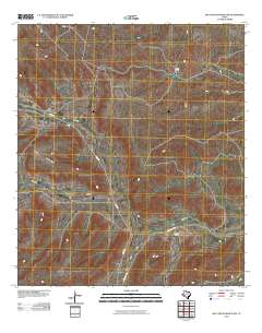 Big Canyon Ranch NW 2010 topographic map thumbnail
