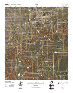 Texon 2010 topographic map thumbnail