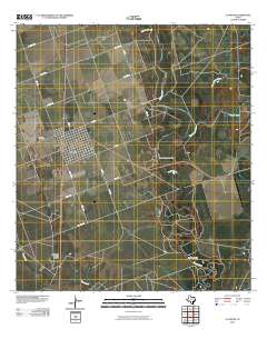 La Pryor 2010 topographic map thumbnail