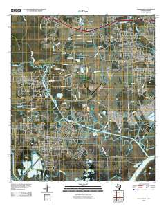Orangefield 2010 topographic map thumbnail