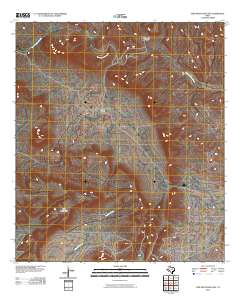 Pine Mountain East 2010 topographic map thumbnail