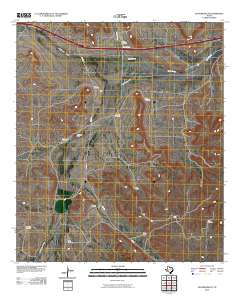 Panther Bluff 2010 topographic map thumbnail