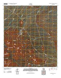 Panther Junction 2010 topographic map thumbnail