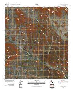 Paradise Draw 2010 topographic map thumbnail