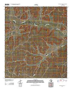 Mitchell Draw 2010 topographic map thumbnail