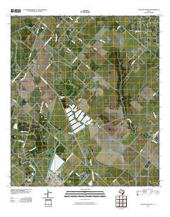 Mustang Bayou 2010 topographic map thumbnail