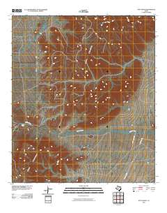Nutt Ranch 2010 topographic map thumbnail