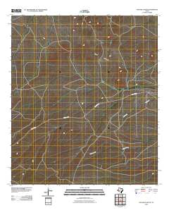 Oak Hills South 2010 topographic map thumbnail