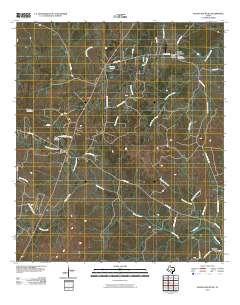 Round Mountain 2010 topographic map thumbnail