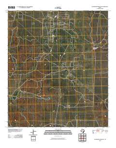 Schneeman Draw SE 2010 topographic map thumbnail