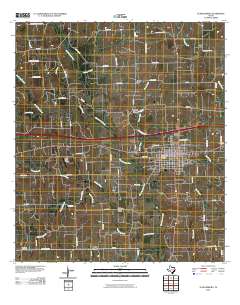 Schulenburg 2010 topographic map thumbnail