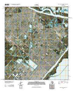 Port Arthur North 2010 topographic map thumbnail