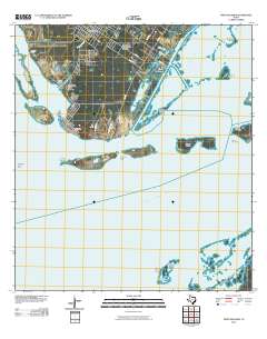 Port Ingleside 2010 topographic map thumbnail