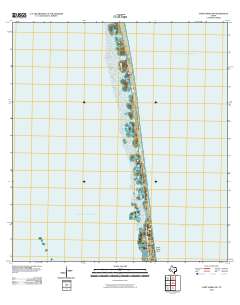 Port Isabel NW 2010 topographic map thumbnail