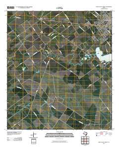 Port Lavaca West 2010 topographic map thumbnail
