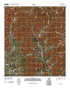 Seco Pass 2010 topographic map thumbnail