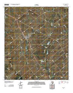 Poth 2010 topographic map thumbnail