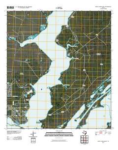 Saint Charles Bay 2010 topographic map thumbnail