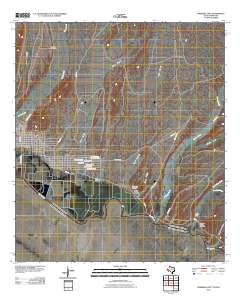 Presidio East 2010 topographic map thumbnail