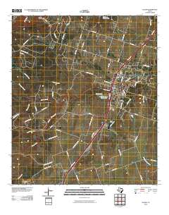 Salado 2010 topographic map thumbnail