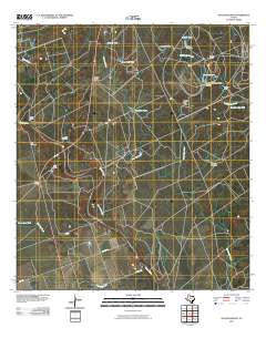 Pulliam Ranch 2010 topographic map thumbnail
