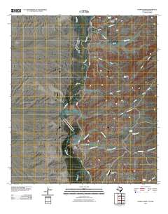 Pueblo Nuevo 2010 topographic map thumbnail
