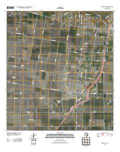 Robstown 2010 topographic map thumbnail
