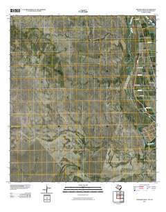 Quemado West 2010 topographic map thumbnail