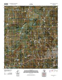 Rockdale West 2010 topographic map thumbnail