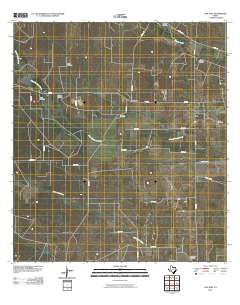 San Jose 2010 topographic map thumbnail