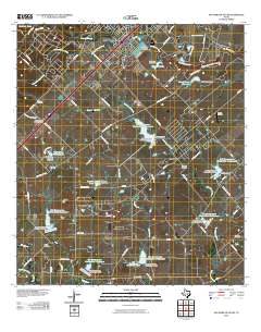 San Marcos South 2010 topographic map thumbnail