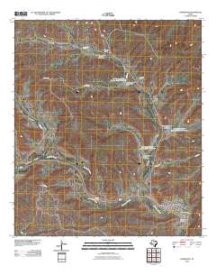 Sanderson 2010 topographic map thumbnail