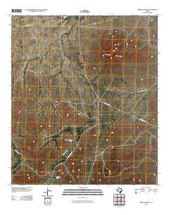 Sierra Madera 2010 topographic map thumbnail