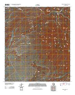 Sierra Parda 2010 topographic map thumbnail