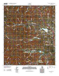 Ranger Creek 2010 topographic map thumbnail