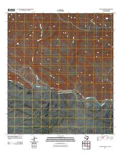 Santana Mesa 2011 topographic map thumbnail