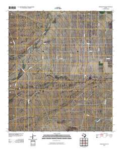 Saragosa NW 2010 topographic map thumbnail