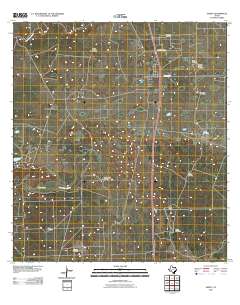 Sarita 2010 topographic map thumbnail