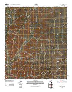Savell Ranch 2010 topographic map thumbnail