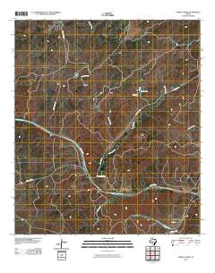 Turtle Creek 2010 topographic map thumbnail
