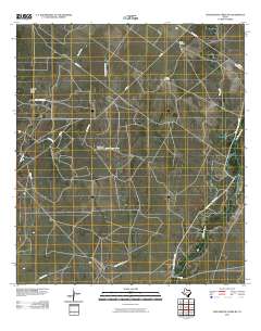 Tequesquite Creek NE 2010 topographic map thumbnail